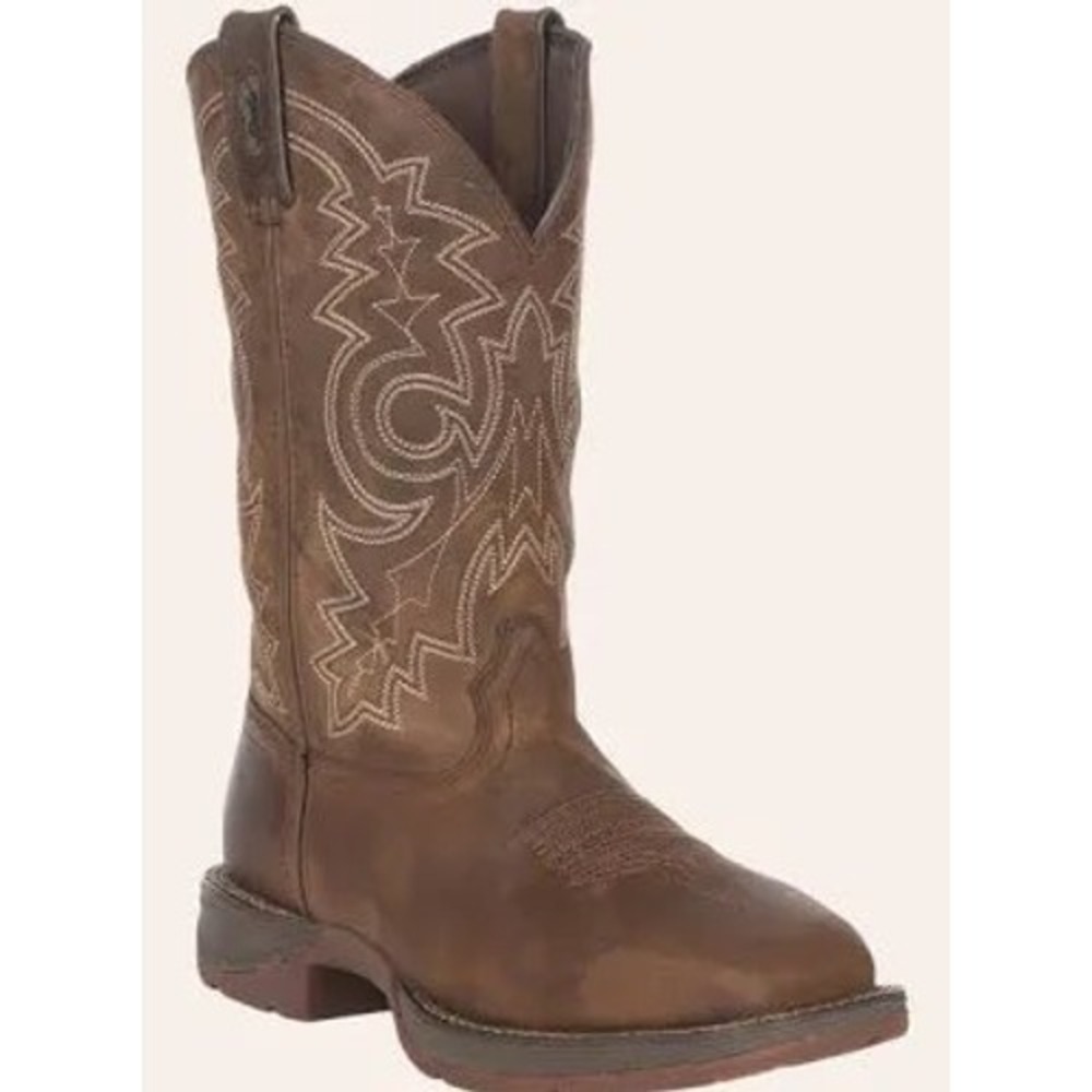 NEW Durango Rebel Brown Square Toe Steel Toe Western Work Boots‎ Size 12D